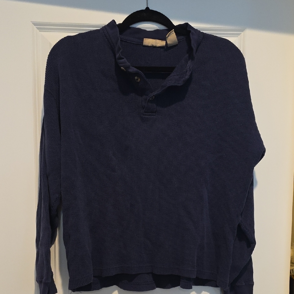 Northwest Territory Navy Long Sleeve Shirt